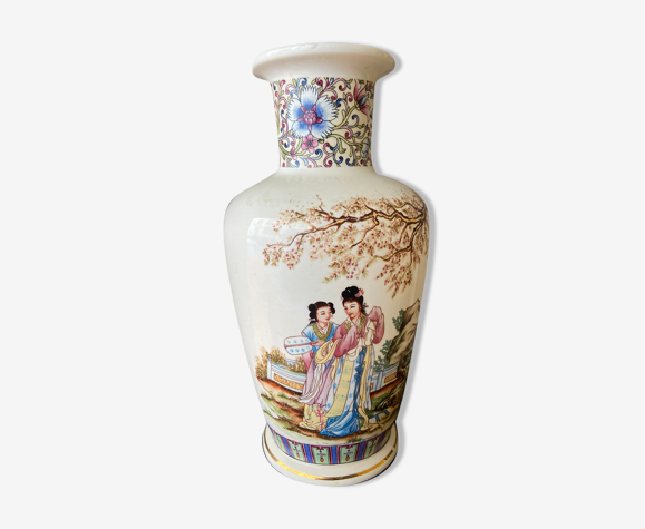 Ancien vase chinois en céramique