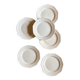 Set of 6 vintage dessert plates from Saint Amand.
