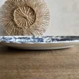 The Hunter Myott Blue Oval Dish
