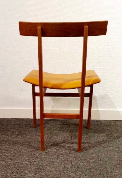 Set of 6 teak dining chairs by Inger Klingenberg for France & Daverkosen 1960