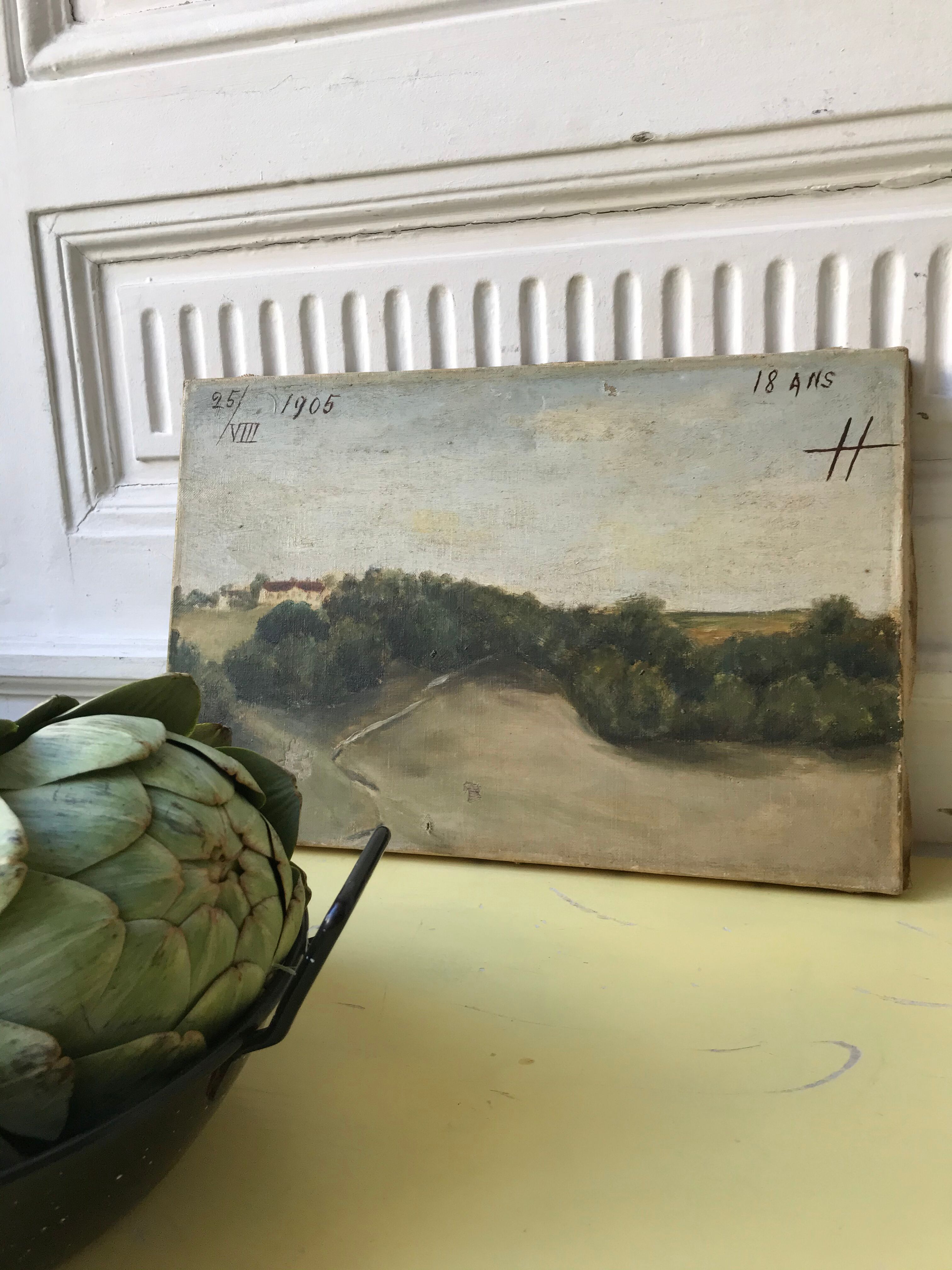 Landscape painting 1905