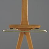 Vintage Italian beech valet by Ico Parisi for Fratelli Reguitti, 1950s
