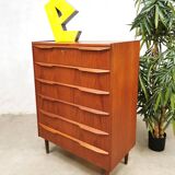 Vintage Danish design chest of drawers cabinet ‘double’