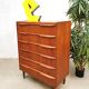 Vintage Danish design chest of drawers cabinet ‘double’