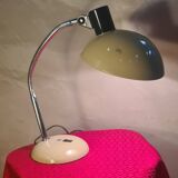 flexible desk lamp chome ok 1960 beautiful patina 50x45 very beautiful