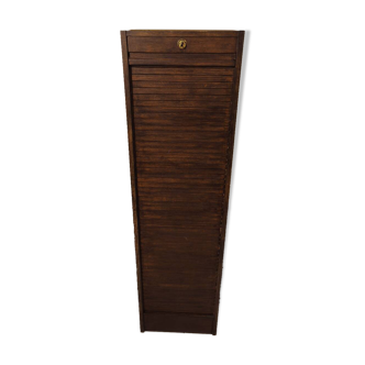 Curtain filing cabinet