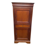 Louis Philippe style solid wood barn wardrobe from the 20th century.