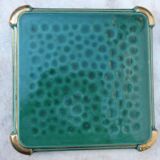 50s ceramic trivet by poet-laval