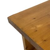 Vintage coffee table pinewood minimalist 1960s