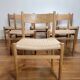 Set of 6 chairs by Hans J. Wegner for Carl Hansen & Søn, 1960