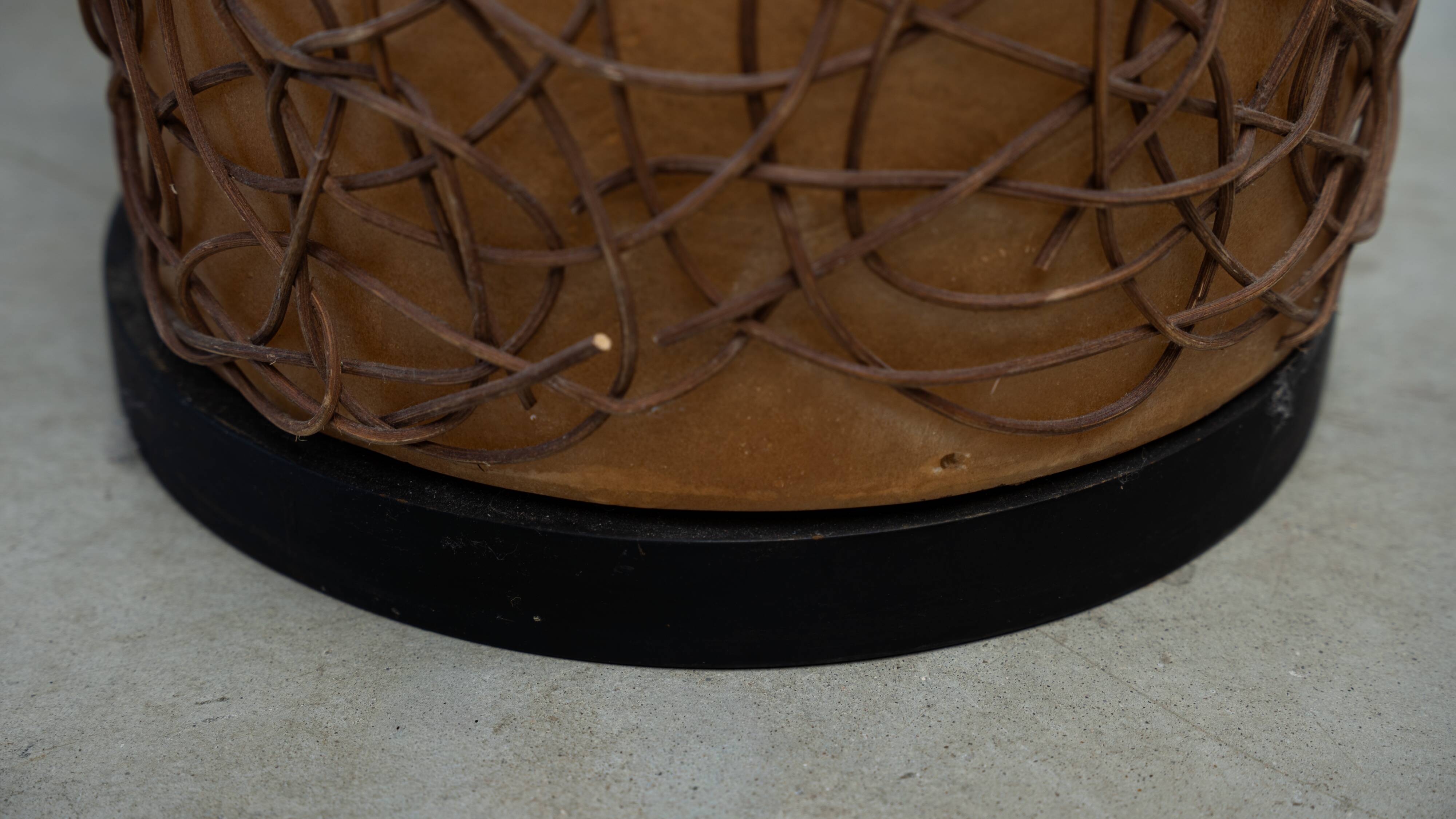 1970's French sculptural floor lamp