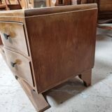 Art deco oak dressing table from the 1950s