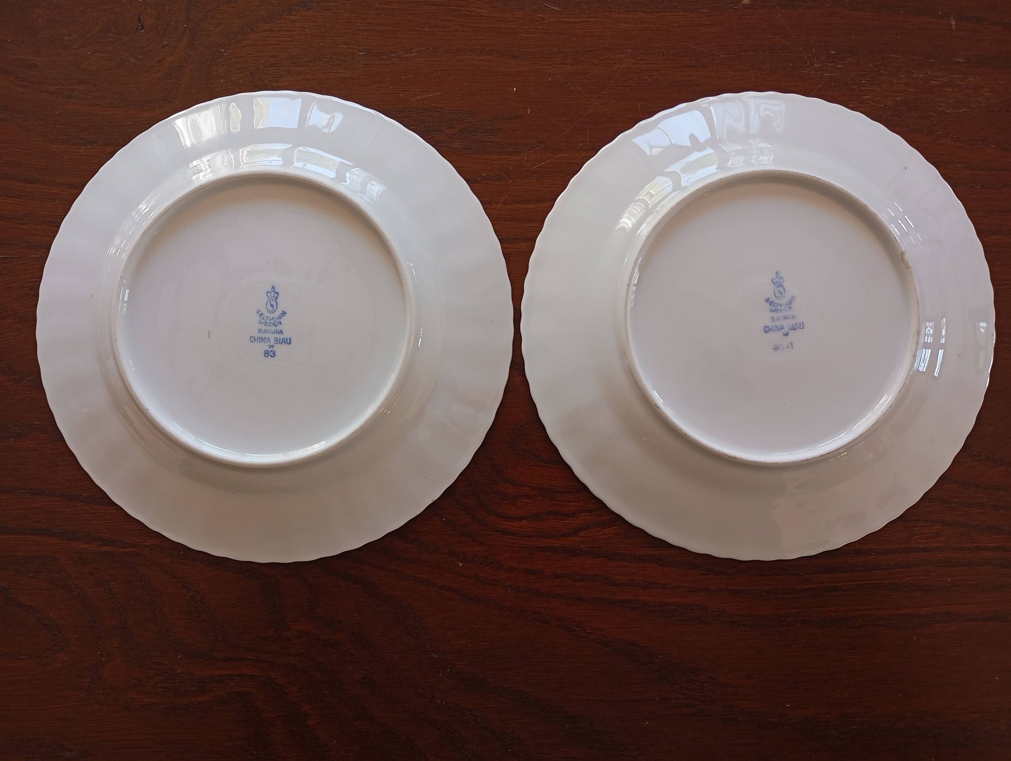 Trios 'China Blau' Seltmann Weiden (Bavaria)