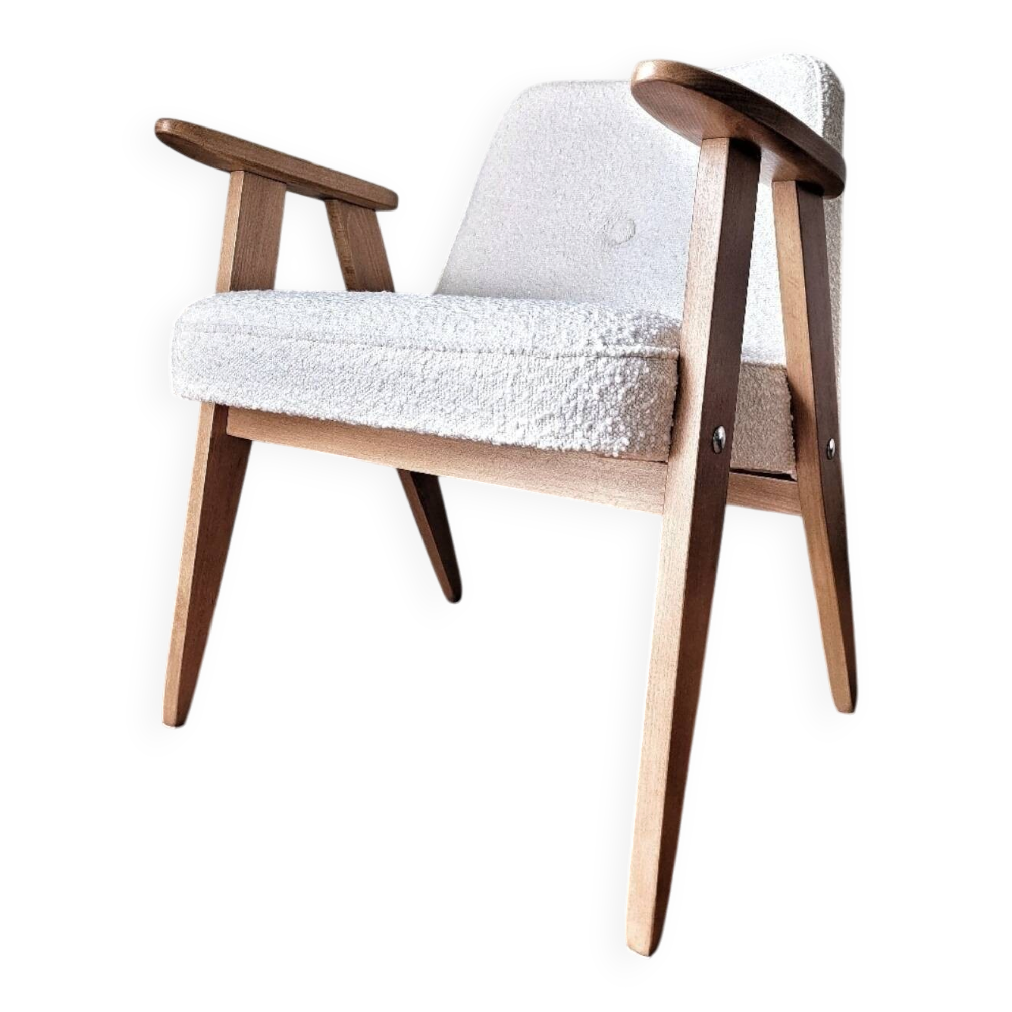 Fauteuil 366 de Józef Chierowski, Pologne, années 1960