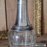 Silver and crystal liquor service