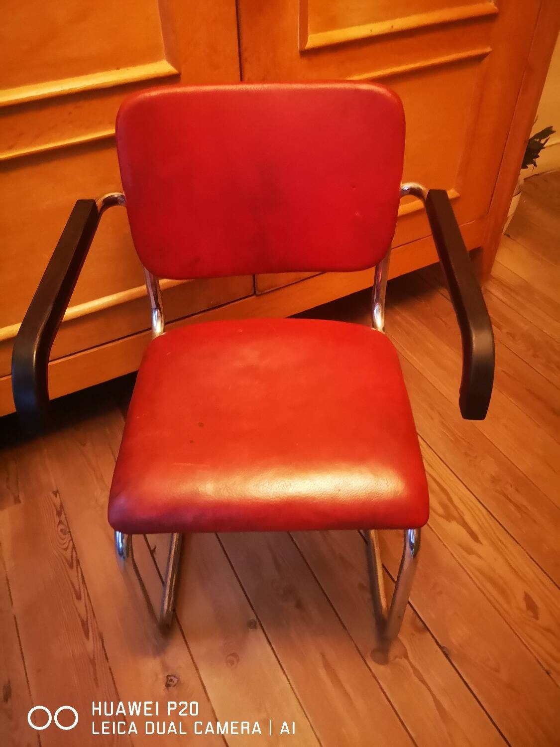 Chrome tube armchair by Marcel Breuer