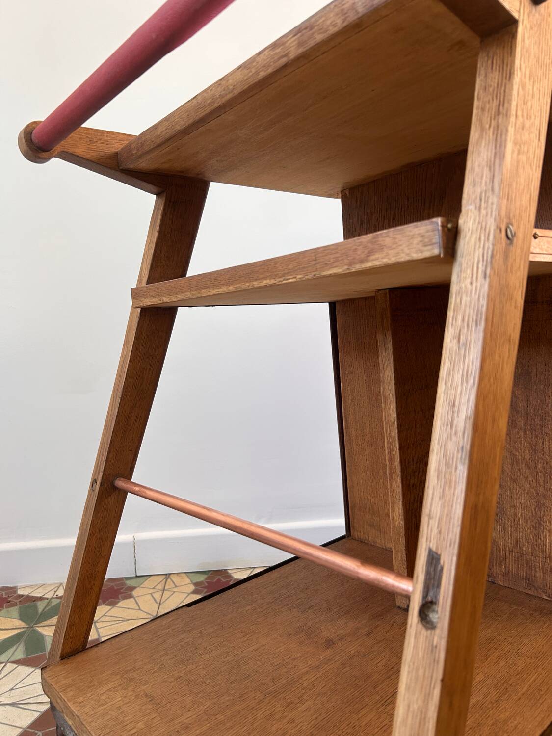 Vintage 50/60 rolling trolley