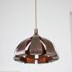 Vintage Italian Copper Colour Pendant Lamp, 70s