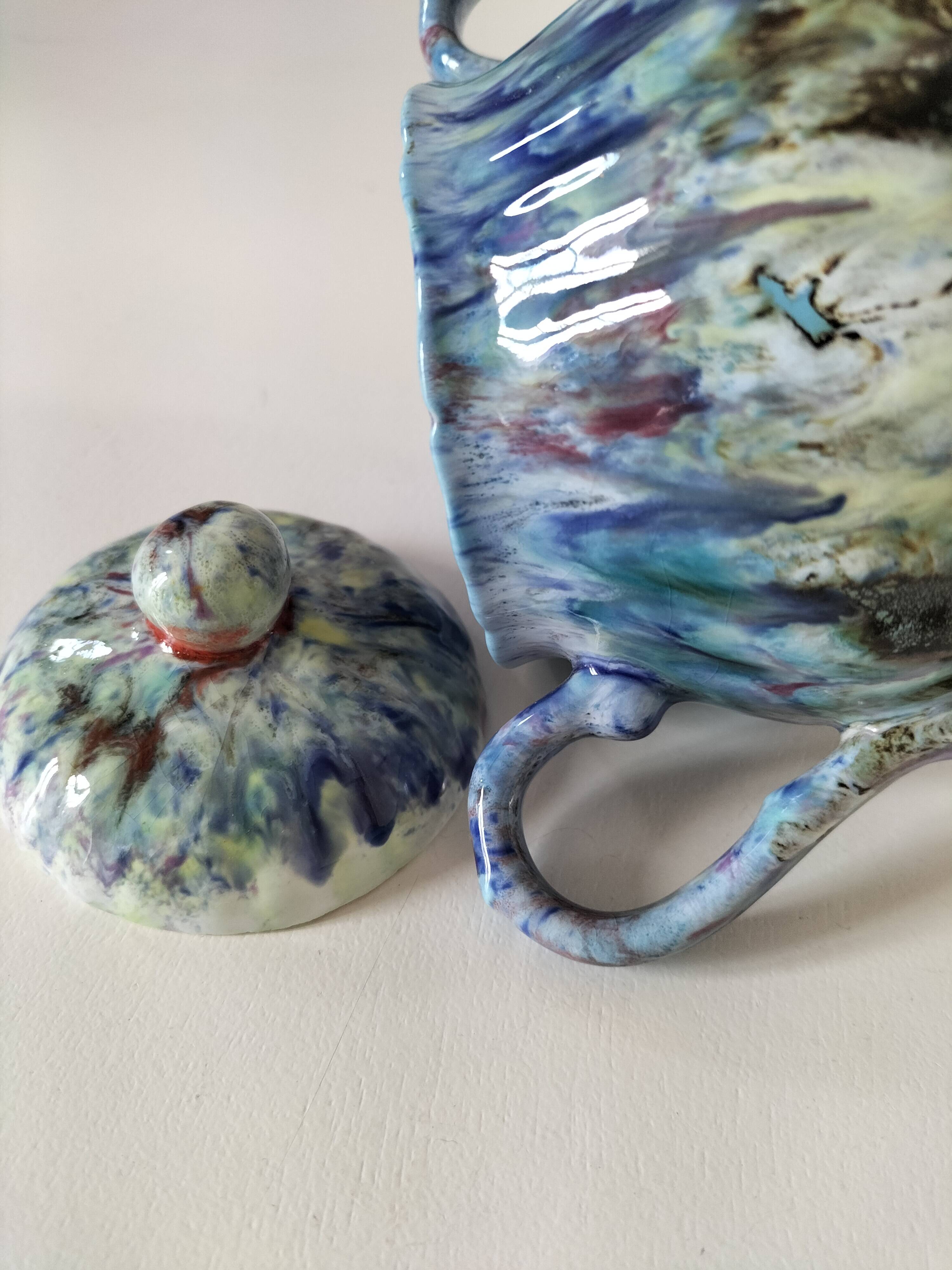 Sugar bowl Gaston Gaubier - Morvan 1960s