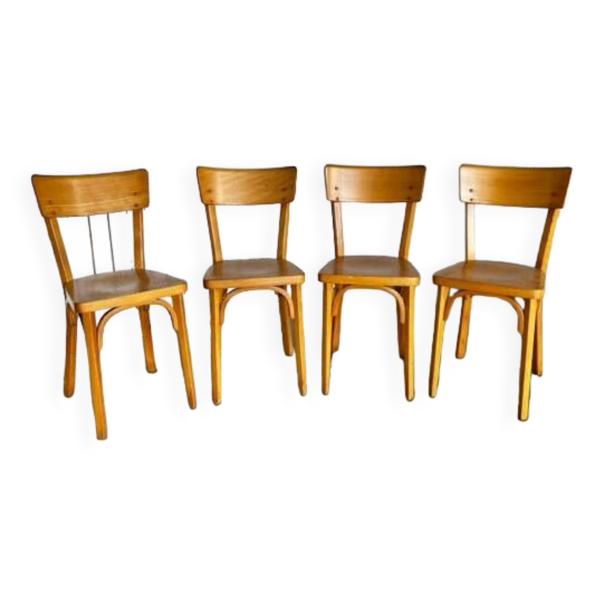 4 baumann chairs