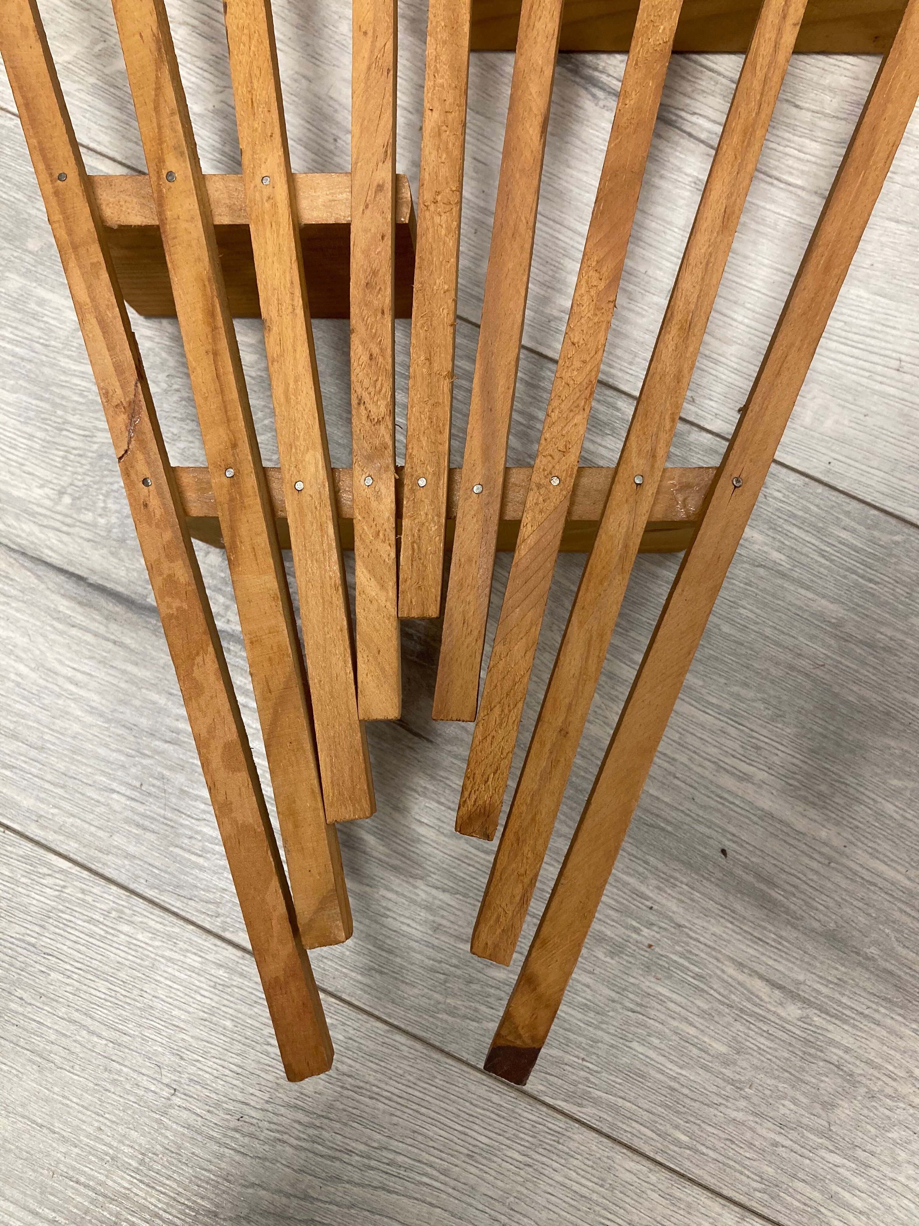 Pair of vintage wall shelves