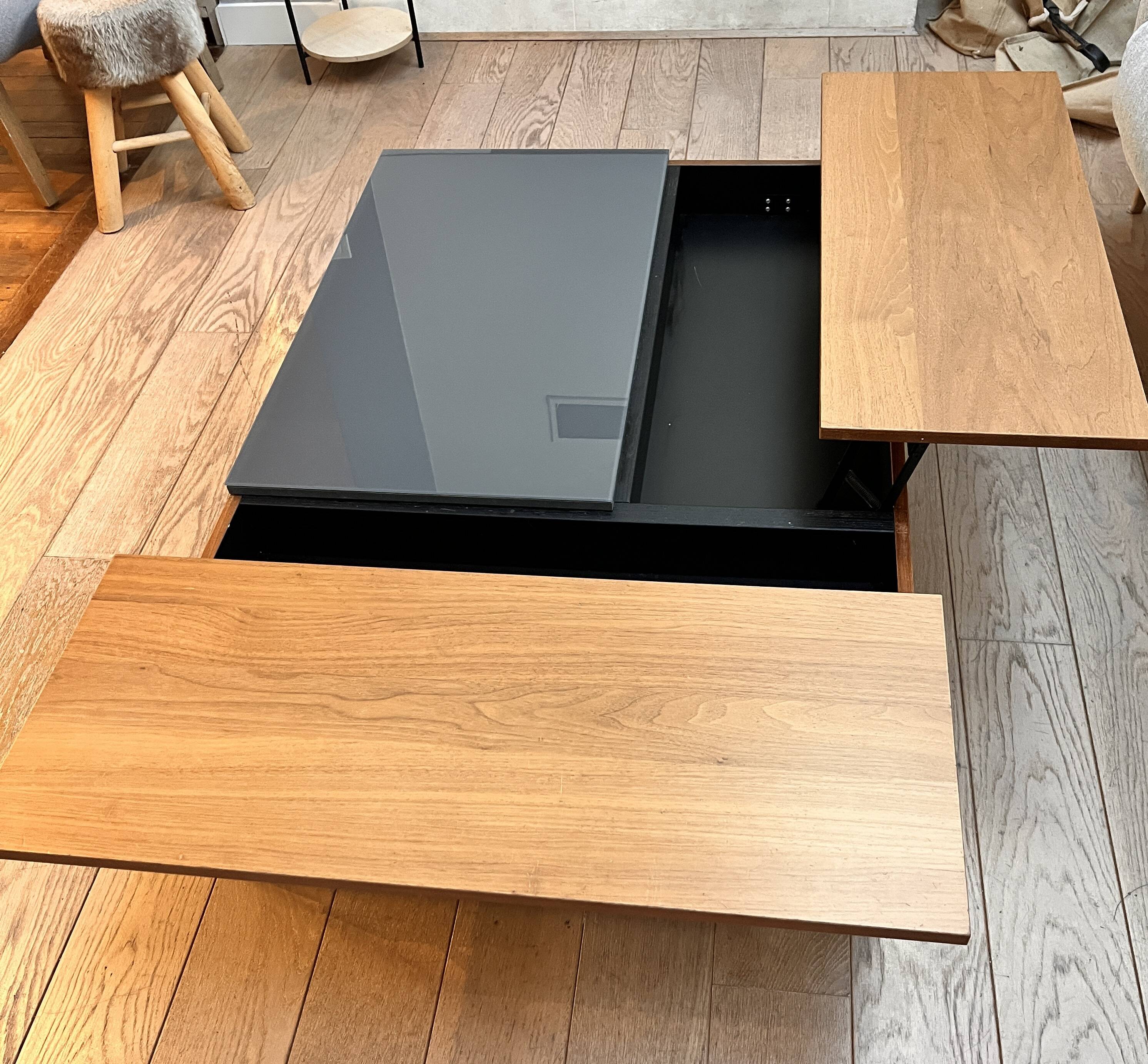 Table basse BoConcept avec rangements