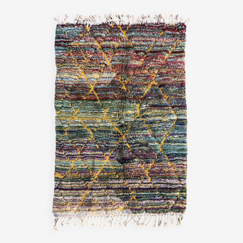 Colorful Beni M'Rirt Moroccan rug - 127 x 181 cm