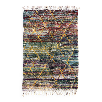 Colorful Beni M'Rirt Moroccan rug - 127 x 181 cm