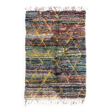 Colorful Beni M'Rirt Moroccan rug - 127 x 181 cm