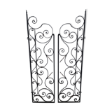 forged iron grids