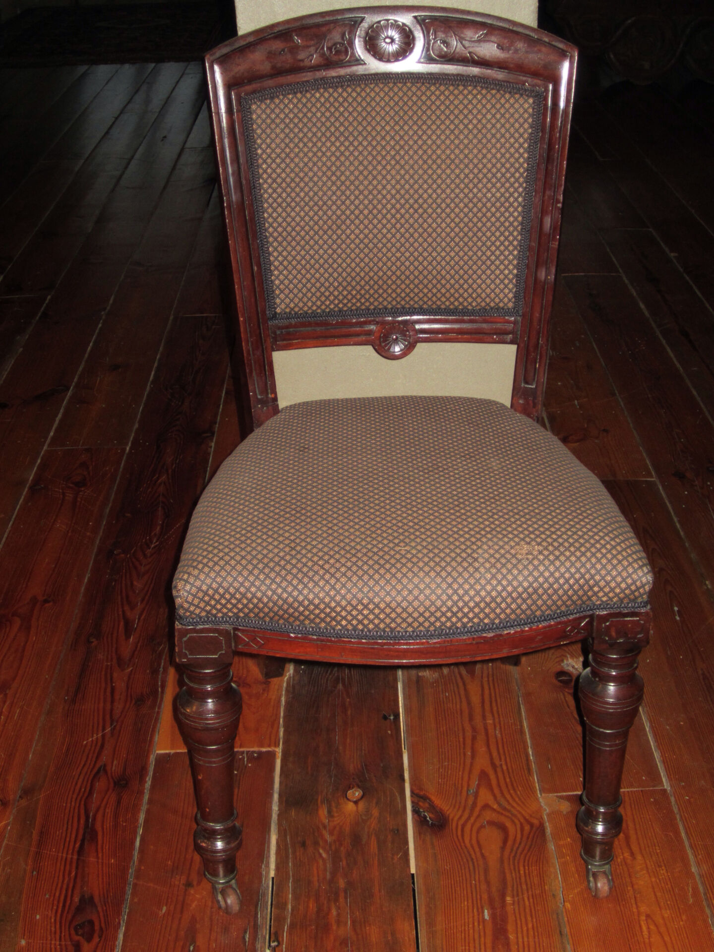 4 chaises acajou
