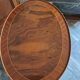 Small coffee table in marquetry.