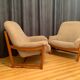 Une paire de fauteuils Tchécoslovaquie années 1970