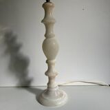 Vintage Alabaster Lamp Base
