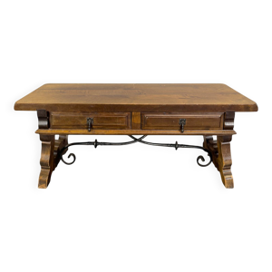 table basse de style - noyer