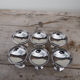 6 Coupes à glace en inox Letang Remy