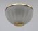 Mid-century Modern Murano Glass and Brass Ceiling Light, 1970s