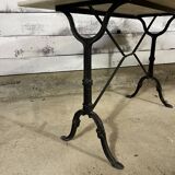Marble top bistro table