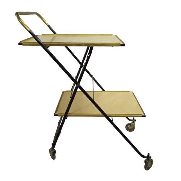 Desserte pliante vintage Soubrette circa 50