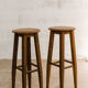Wooden bar stool "Dolores"