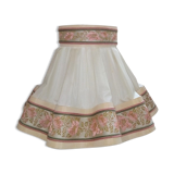 doubled skirted lampshade