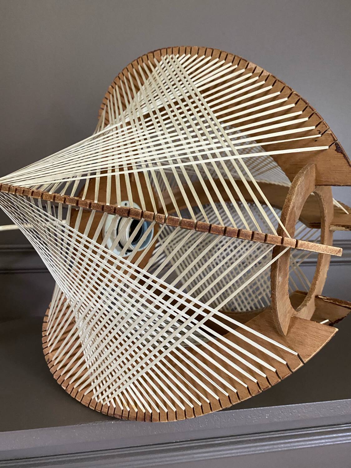 Vintage Scandinavian pendant light