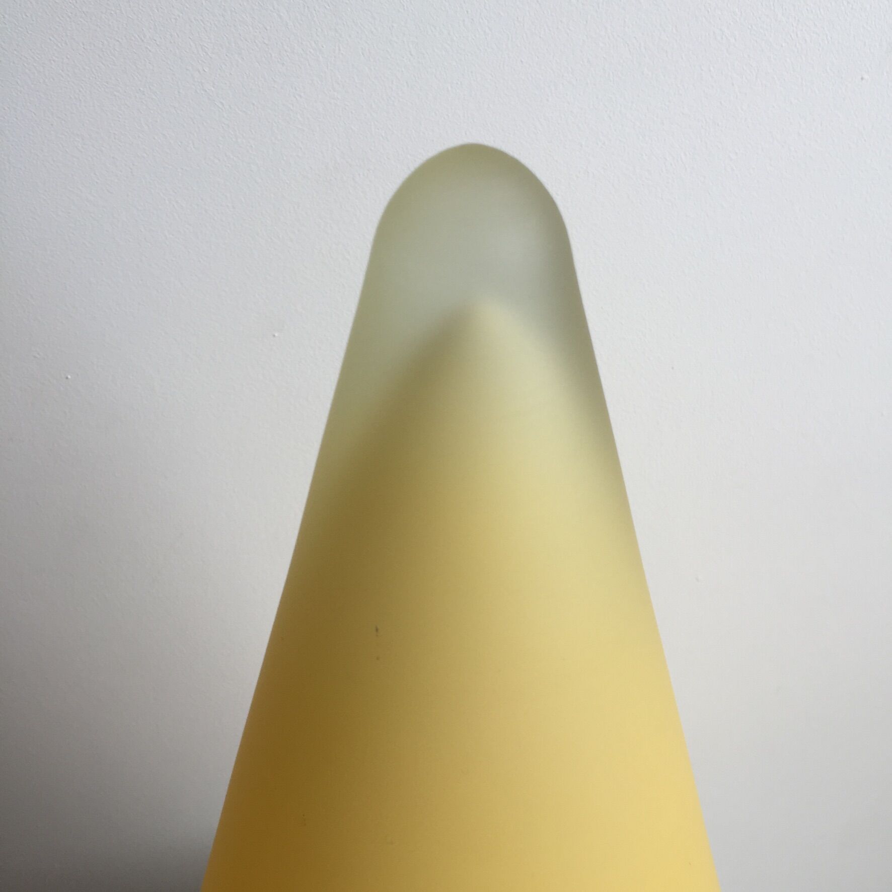 Teepee cone lamp, 1980