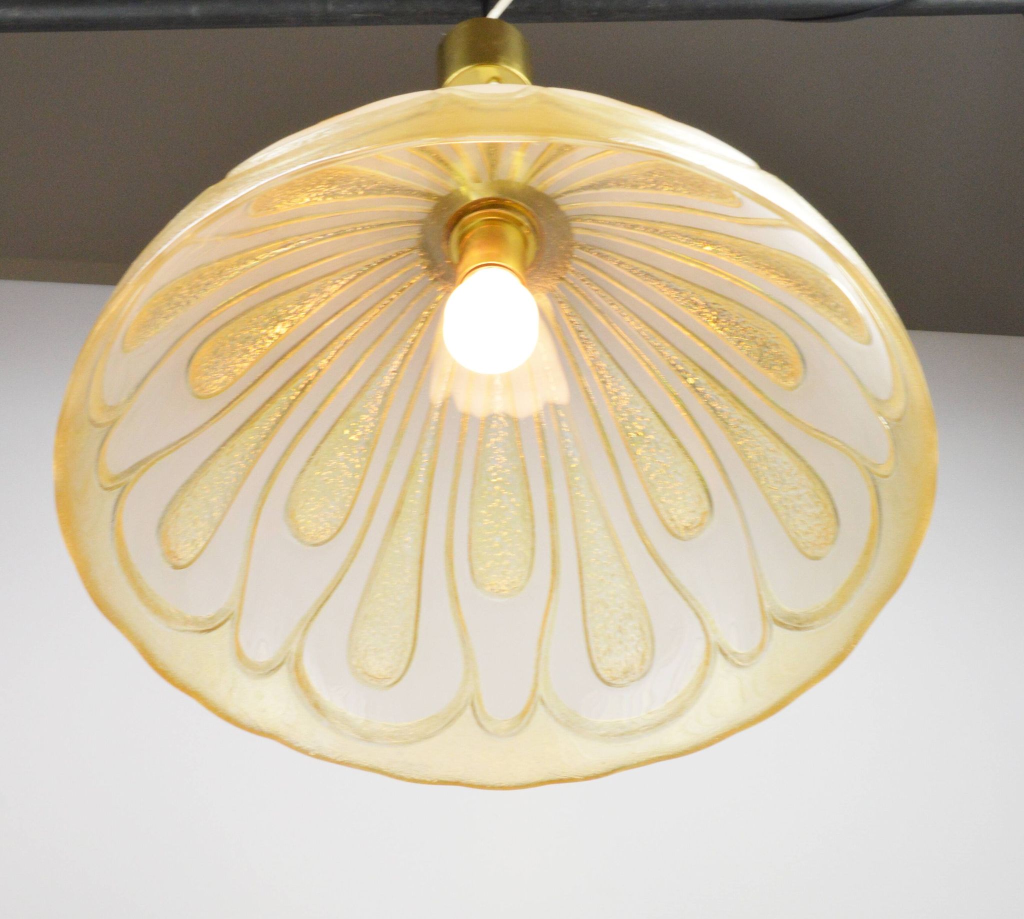 Kalmar Franken KG pendant lamp, Austria, 1960s