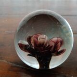 Purple flower sulphide paper press