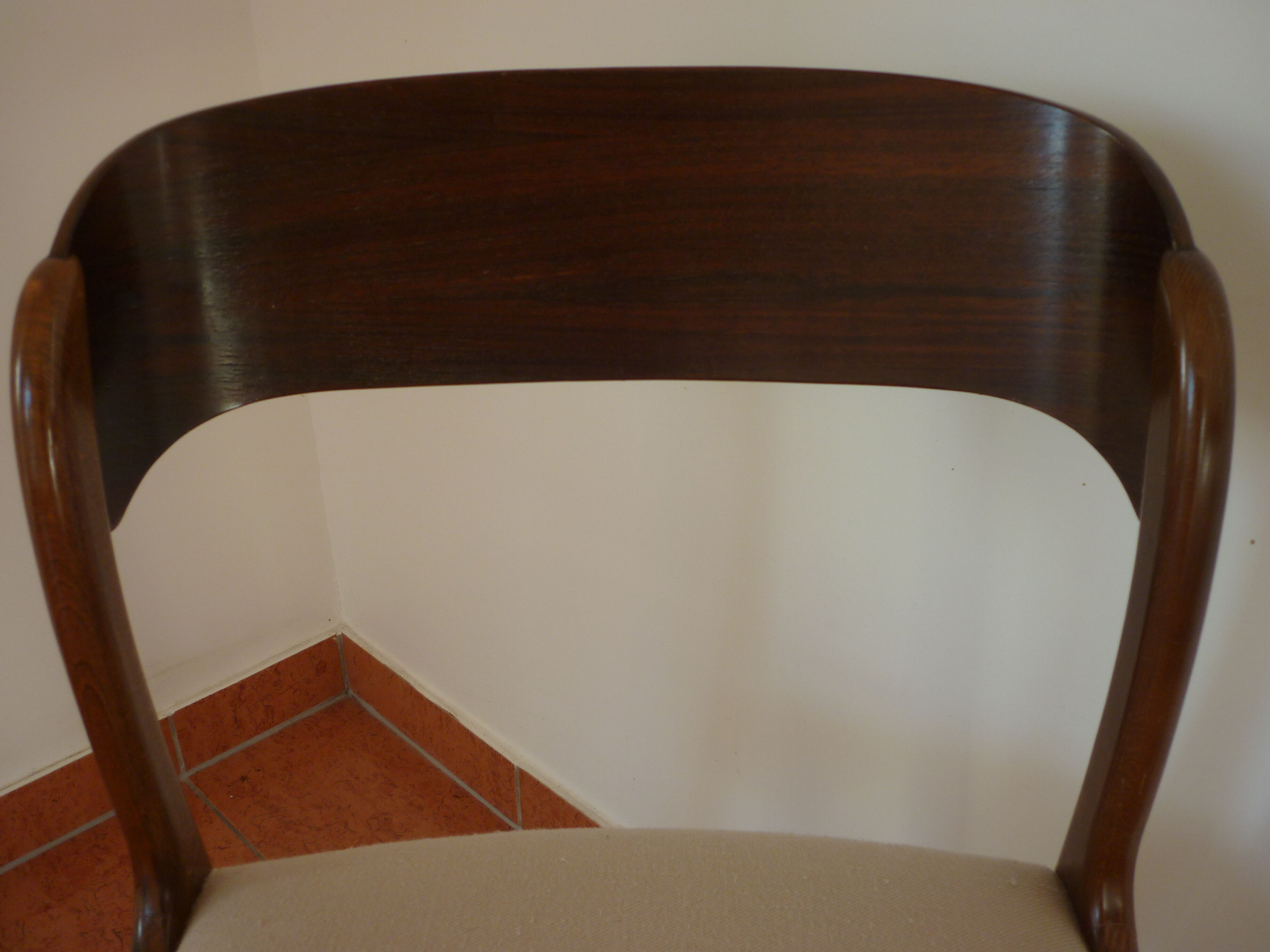 Set of 4 chairs sled Baumann