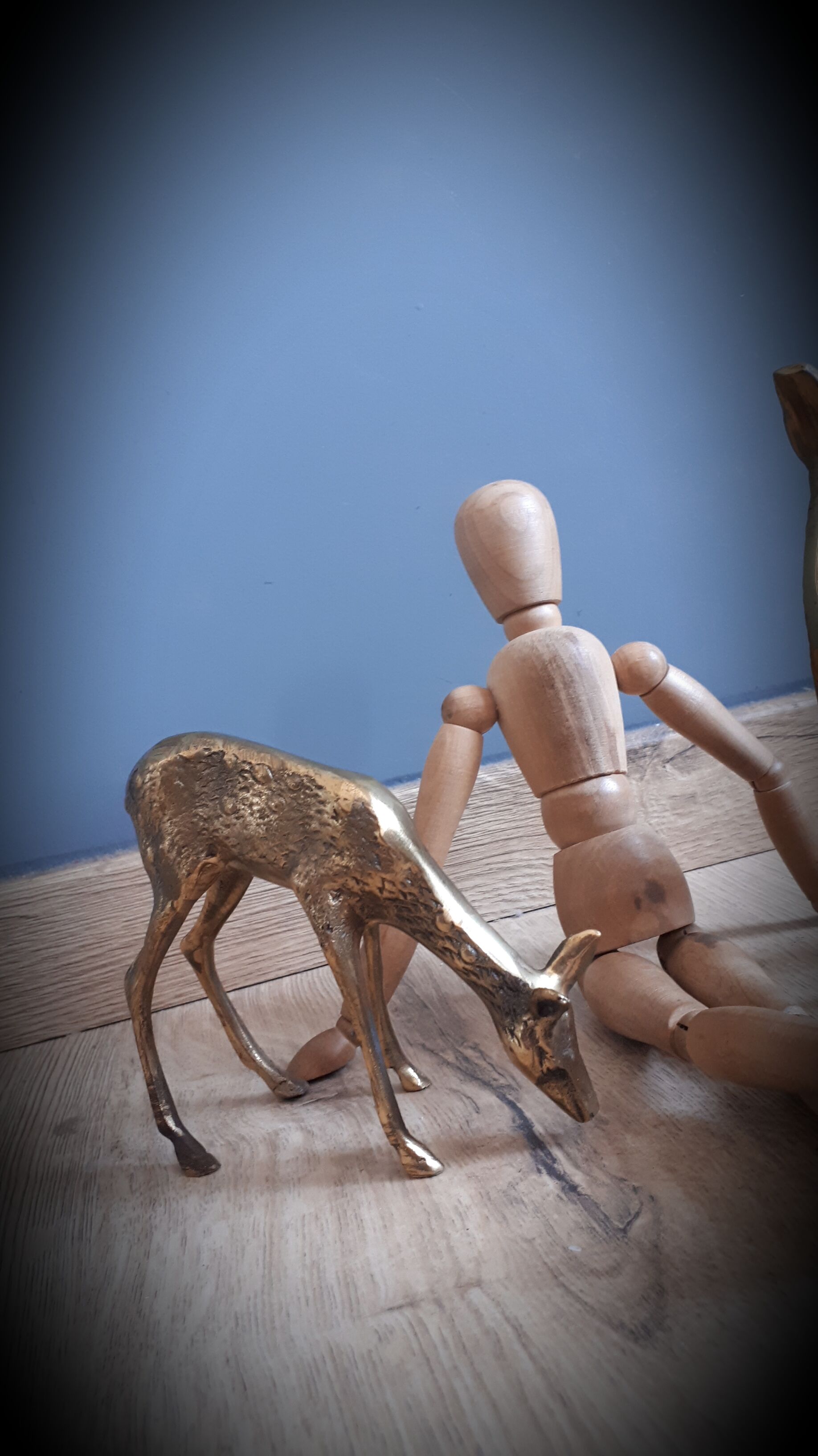 DuO deer and brass doe