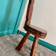 Very beautiful brutalist tripod chair.