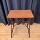 English bamboo side table, 1920s