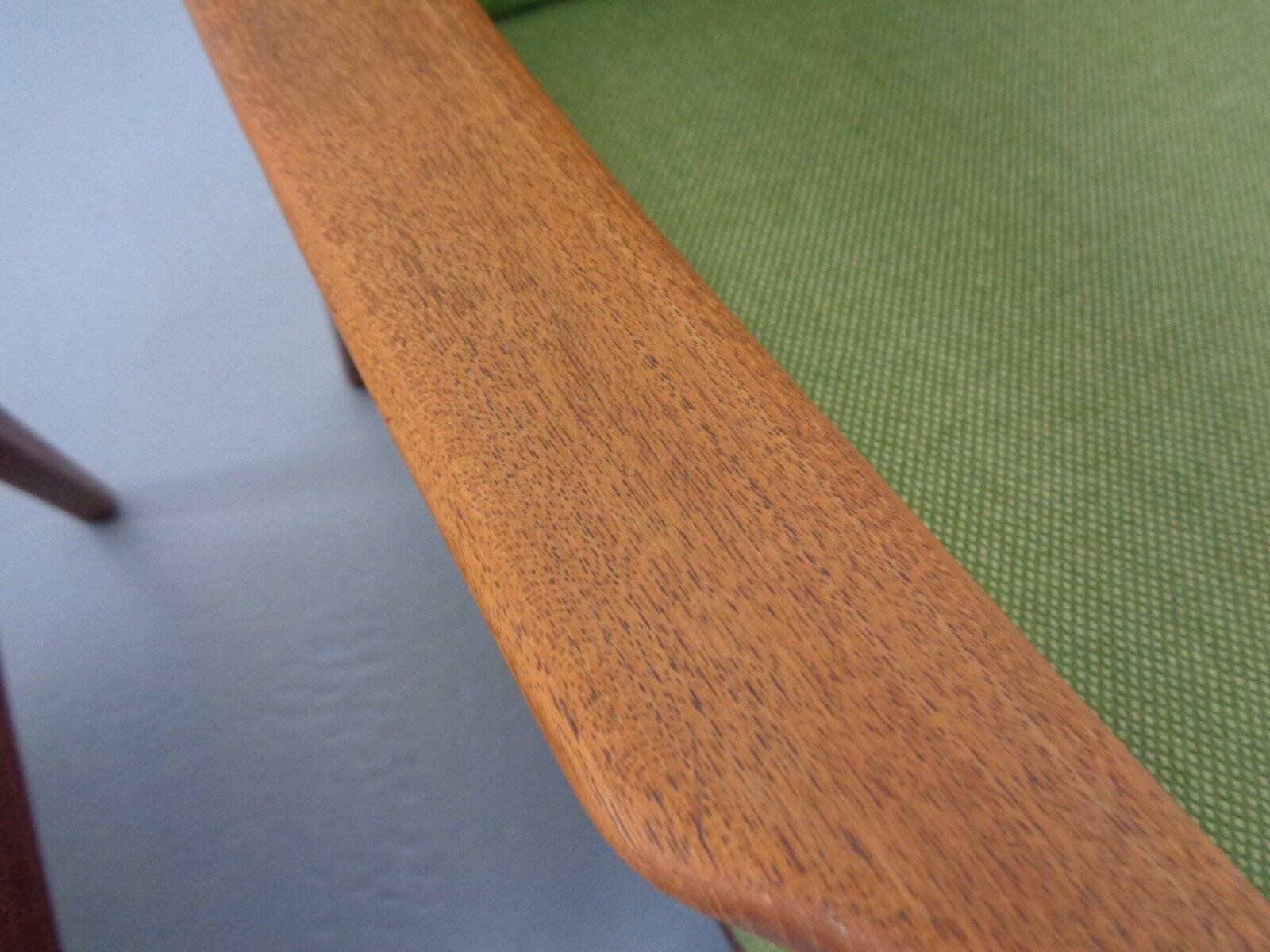 Danish Filigree Teak Armchairs, 1960s, Set of 2